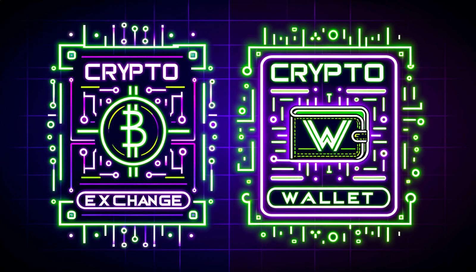 How Is A Cryptocurrency Exchange Different From A Cryptocurrency Wallet?