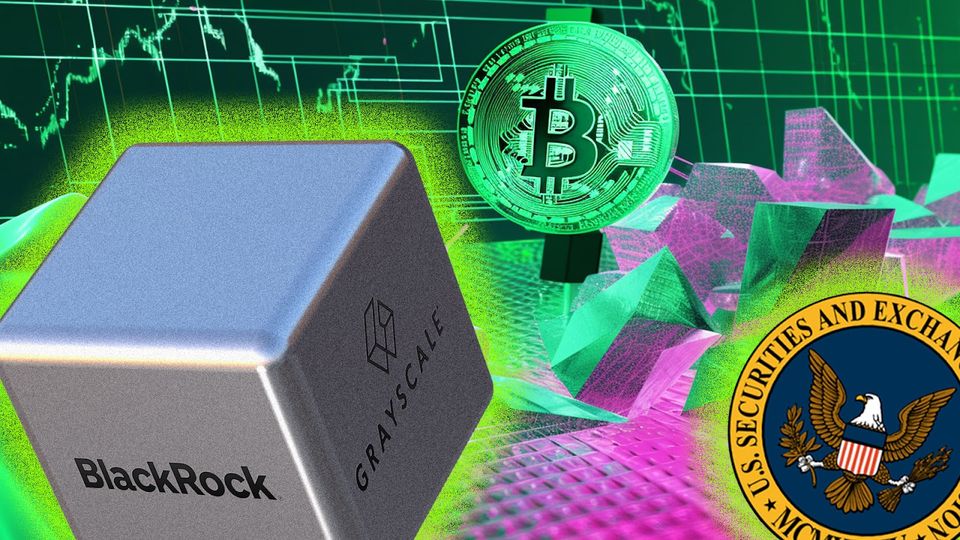 Spot Bitcoin ETF Talks - BlackRock & Grayscale Meet With SEC