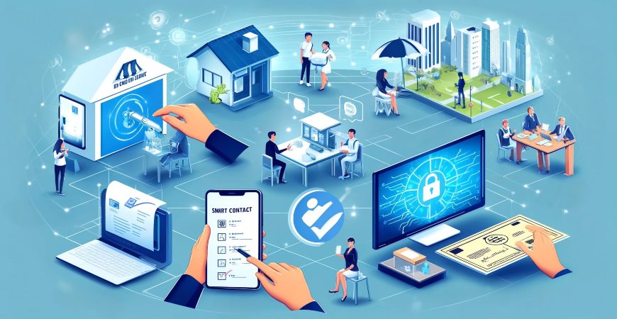 Various day-to-day blockchain applications, including digital wallets, real estate transactions, and secure personal information.