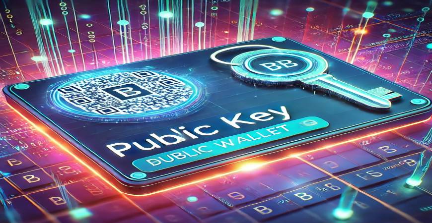 Public Key and Digital Wallet Interface